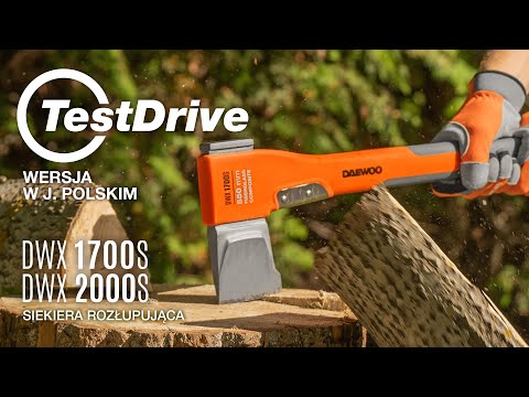 Siekiera rozłupująca DAEWOO DWX 1700S (550 mm) / Siekiera rozłupująca DAEWOO DWX 2000S (750 mm)