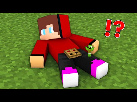 Baby Mikey went inside JJ in Minecraft Challenge - Maizen