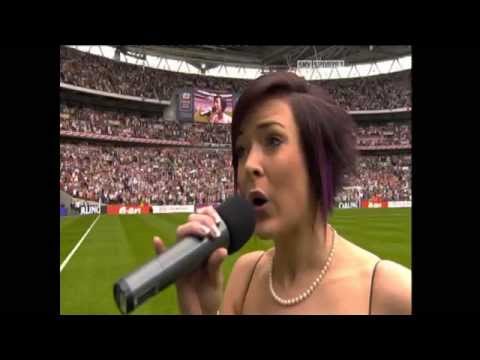 Wembley National Anthem Singer Jenny Williams