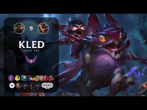 Kled Top vs Rumble - KR Master Patch 13.1