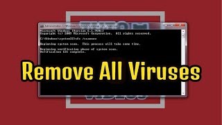 How To Remove Viruses Using Cmd | Delete All Virus From Your PC Without Antivirus (Easiest Way)