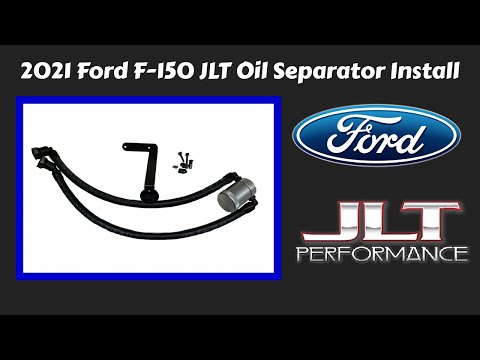 2021 Ford F-150 5.0 v8 JLT Oil Separator Install