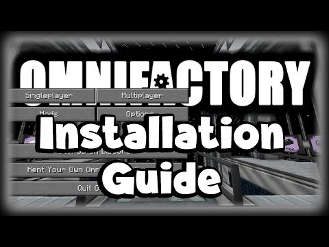 How To Download & Install Omnifactory for Minecraft