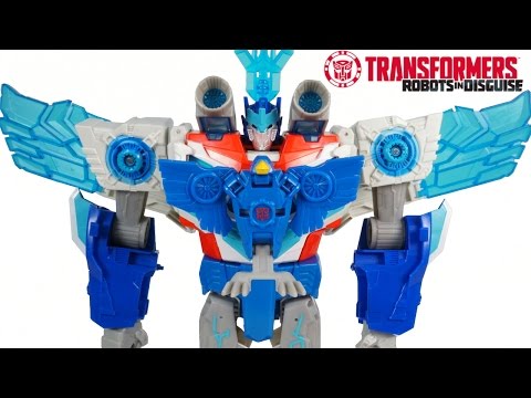 TRANSFORMERS ROBOTS IN DISGUISE POWER SURGE OPTIMUS PRIME BUMBLEBEE SIDESWIPE ONE STEP CHANGERS Video