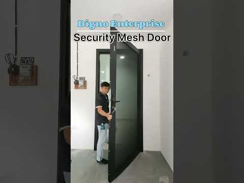 🔒 Security Mesh Door 🔒