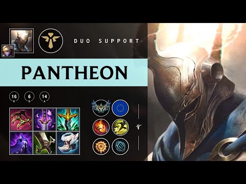 Pantheon Support vs Janna - EUW Challenger Patch 25.24