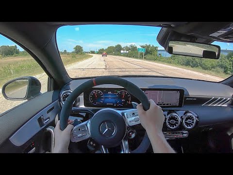 2020 Mercedes-AMG A35 Sedan - POV Test Drive (Binaural Audio)