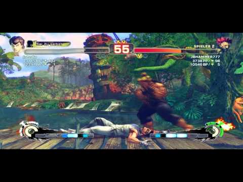 JBHAMMER777 (Akuma) Vs John4p Rank 1 (Fei Long) SSF4 AE