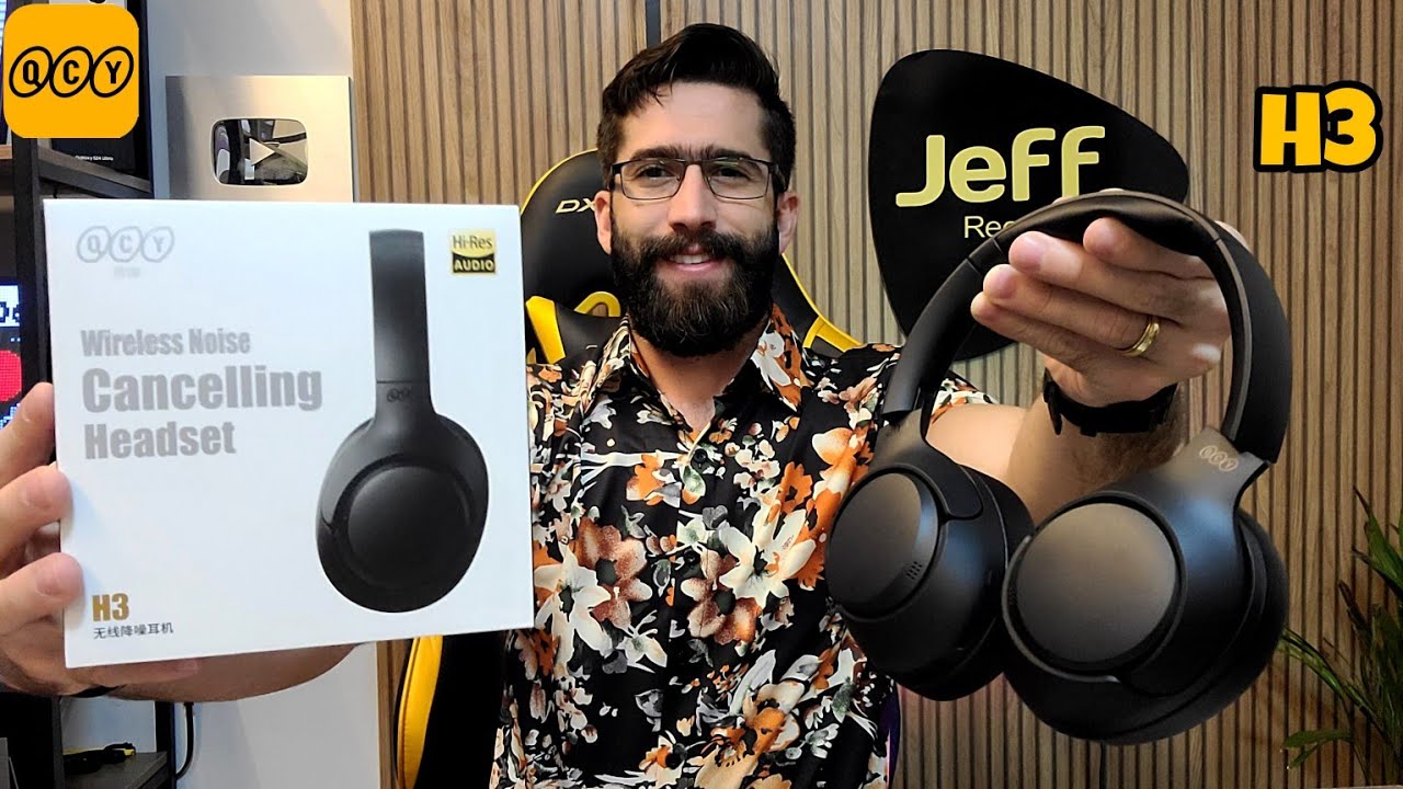 FONE DE OUVIDO QCY H3: Um dos melhores CUSTO BENEFICIO! (ANALISE)