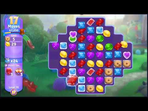 Wonka's World of Candy Level 35 - NO BOOSTERS + FULL STORY 🍫 | SKILLGAMING ✔️