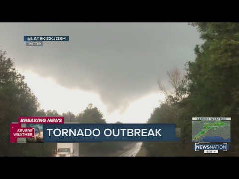21 tornadoes touched down Wednesday as outbreak batters Alabama, Mississippi and other southern stat