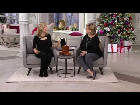 Clarks Artisan Suede Clog Boots - Ledella Abby on QVC