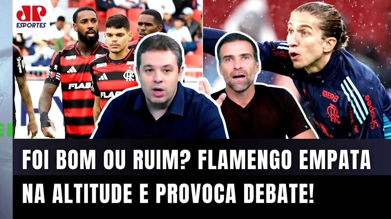"SINCERAMENTE??? O que o Flamengo FEZ na ALTITUDE foi..." OLHA esse DEBATE após 0 a 0 com a LDU!