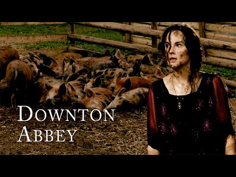 Lady Mary Gets to Work on the Farm | Downton Abbey