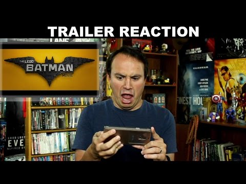 The LEGO Batman Movie - Comic-Con Trailer Reaction