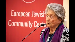 Eurochanukah 2019: Speech Regina Sluszny