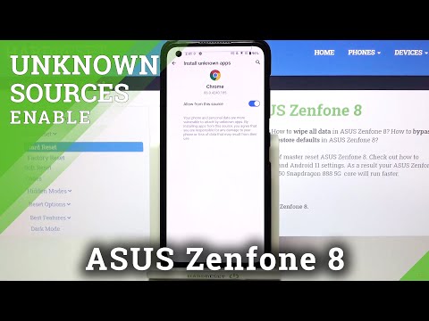 How to Allow Unknown Sources in ASUS ZenFone 8 – Allow App Installation