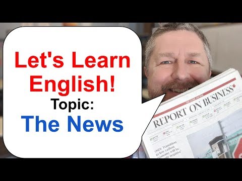 英語を学ぼうトピックニュース (Let's Learn English! Topic: The News)