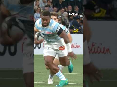 Rien ne peut arrêter Josua Tuisova qui se joue de la défense pour inscrire cet essai 🤩 #rugby
