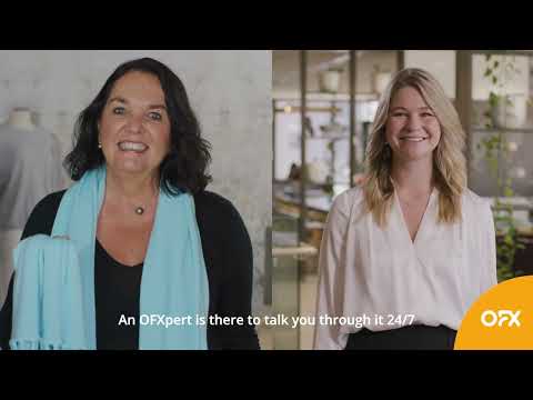 An OFXpert is there to talk you through it 24/7