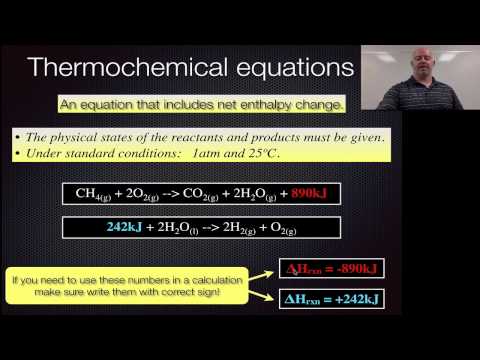 Thermochemical Equations