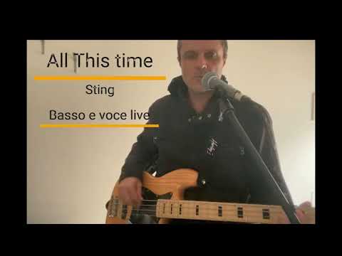 All This time - Sting cover - basso e voce live #shorts