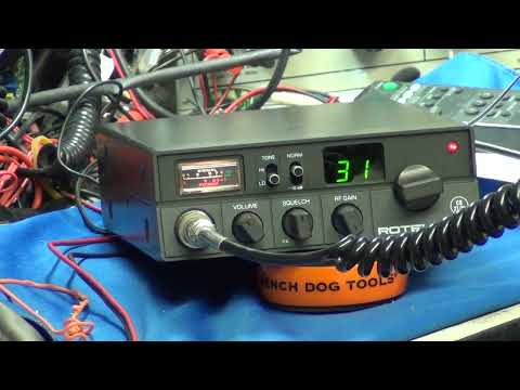 Rotel RVC230 CB27/81 UK FM CB radio - On The Air test