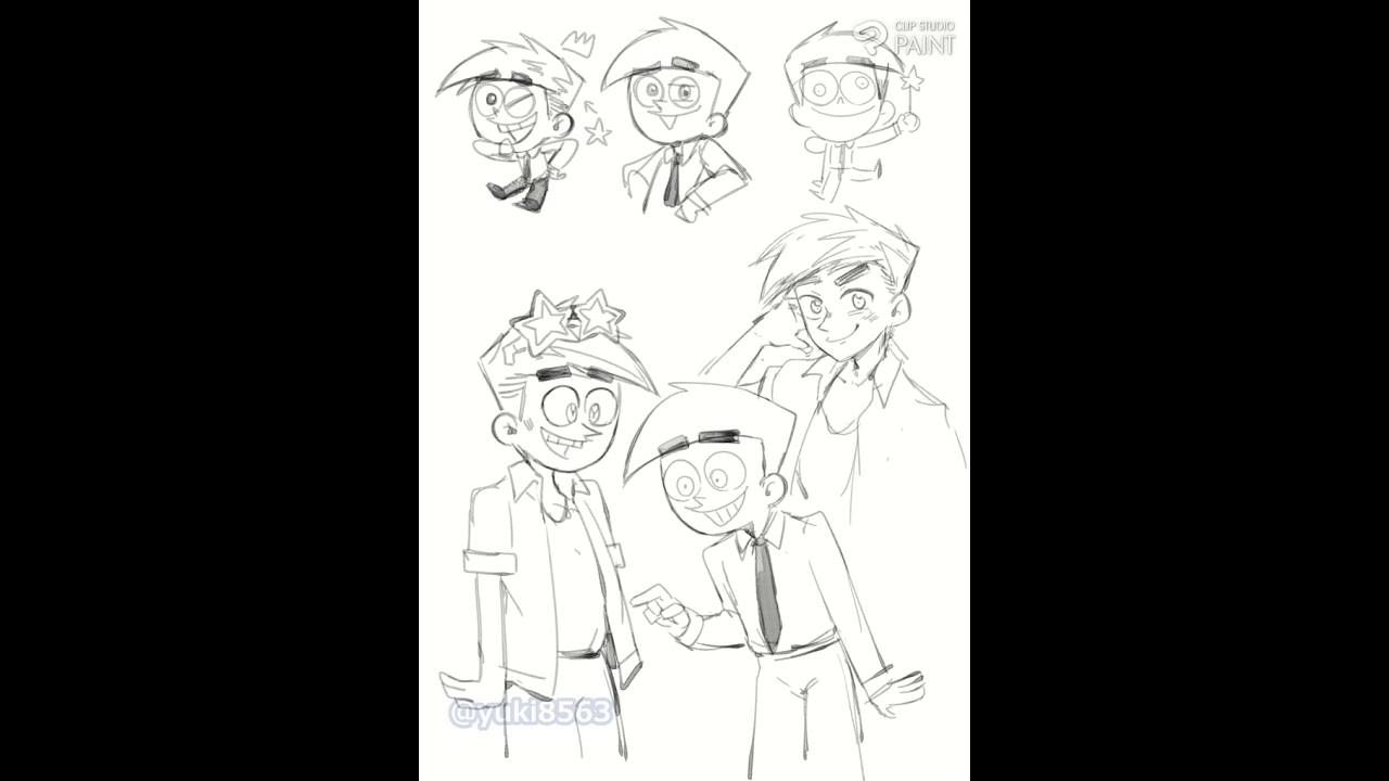 250220 - Draw Cosmo & Wanda