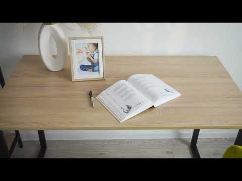 Миниатюра изображения товара Письменный стол Soma Bliss 120x66 (дуб сонома/черный)