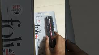 Download lagu Parker folio ball point pen (red colour) mp3