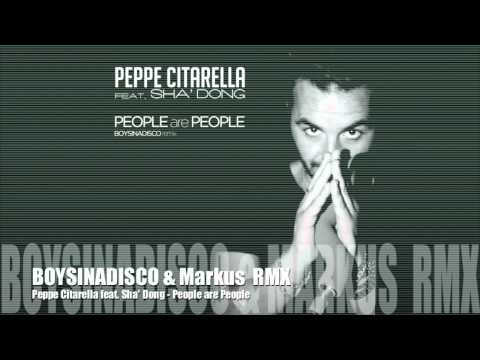 Peppe Citarella feat. Sha' Dong - People Are People  (Teaser)
