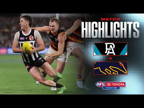 Port Adelaide v Adelaide Crows Highlights | Round 9, 2025 | AFL