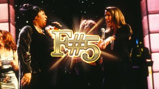 Céline Dion and Aretha Franklin: F#5 Note by note beautifully