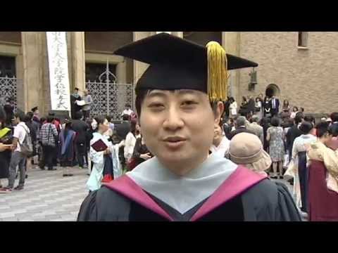 Message from Graduates, Dr. Wang Bo, Graduate School of Letters, Arts and Sciences