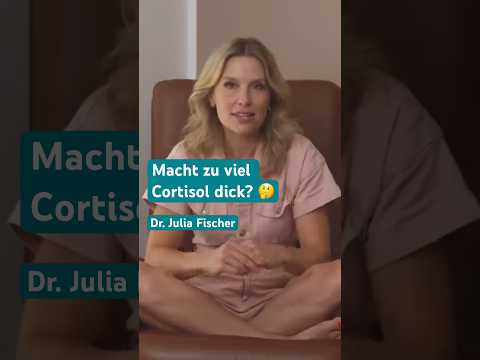 Ist Cortisol Schuld am Übergewicht? 🤔 #shorts #stress #cortisol #abnehmen