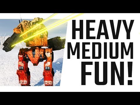 Heavy Medium Fun! - Ice Ferret Build  - Mechwarrior Online The Daily Dose #786