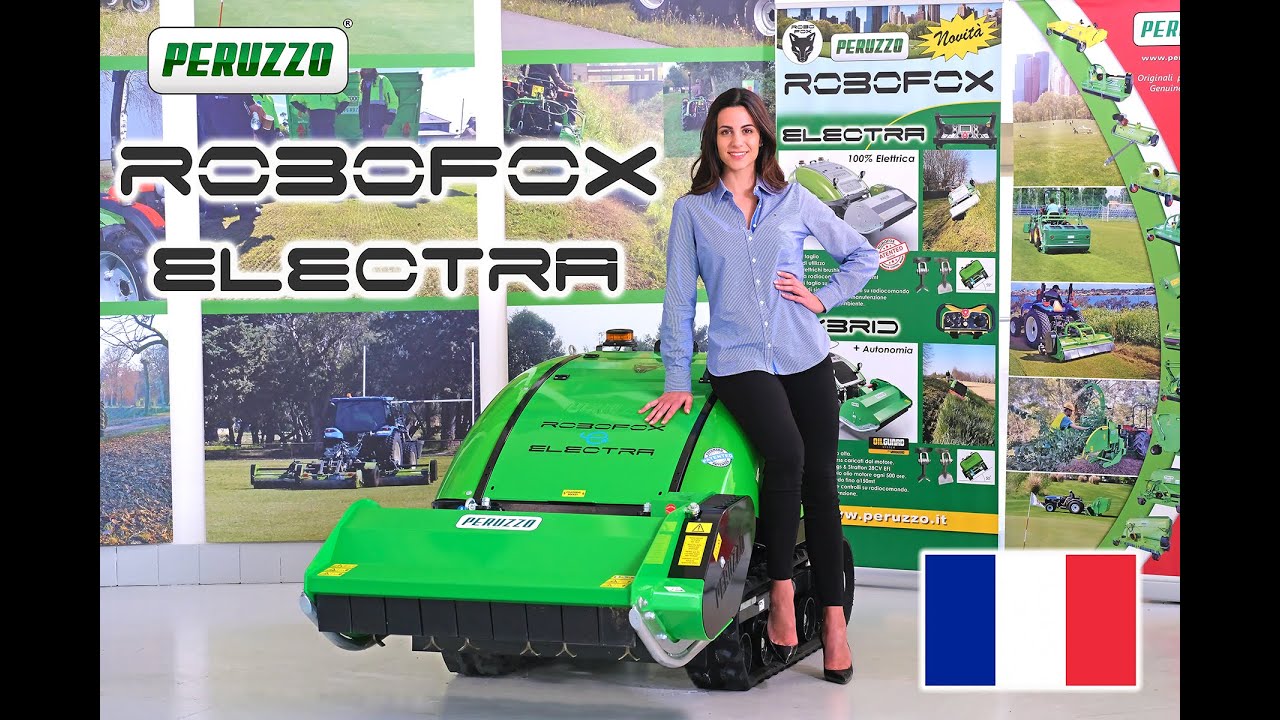 BROYEUR RADIOCOMMANDE PERUZZO ROBOFOXX