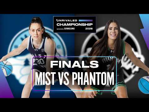CHAMPIONSHIP GAME: MIST vs. PHANTOM | March 4, 2026 | Unrivaled Basketball