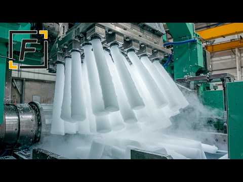 💨 WIE entsteht TROCKENEIS? KÄLTE, NEBEL & MAGIE in der Fabrik! ❄️