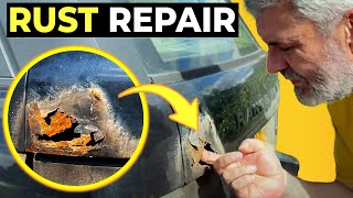 How To Repair Rust On Your Car | Range Rover 3.6 V8 Tailgate