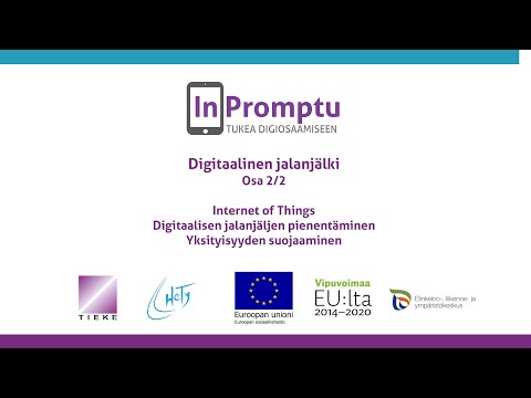 Digitaalinen jalanjälki Osa 2/2