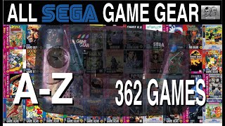 All SEGA Game Gear Games A-Z - 362 games - Compilation