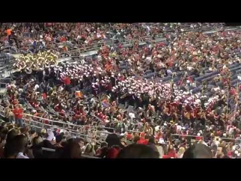 Marching Aztecs rock the stands at TheQ