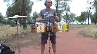 Video thumbnail for Lp Prestige Bronze Timbales played by Erick Rod #Solo 1 by Timbal Total