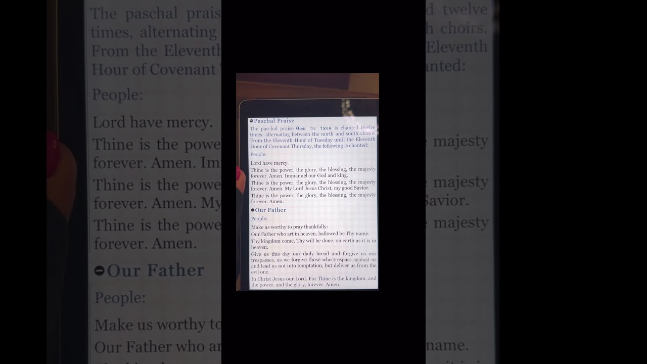 CHURCH (2-18) Holy Week / Pascha 🙏🏽 Coptic Orthodox • Coptic Reader App • Paschal Praise • JESUS