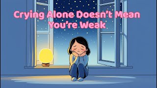 Crying Alone Doesn’t Mean You’re Weak | A2 Shadowing Practice