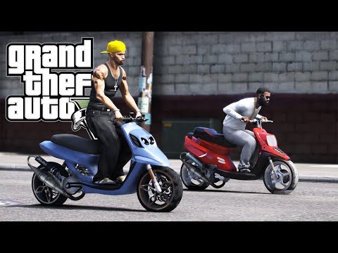 GARE CLANDESTINE con I MOTORINI IGNORANTI - GTA 5 MOD VITA DA GANGSTER (10) #110