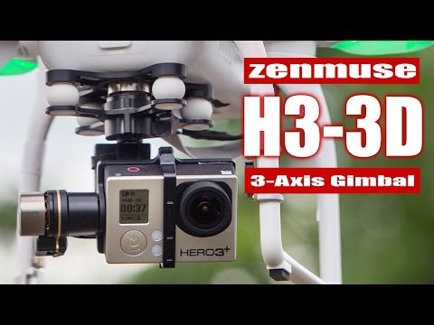 DJI Phantom 2 with Zenmuse H3-3D 3-Axis Gimbal - HeliPal.com