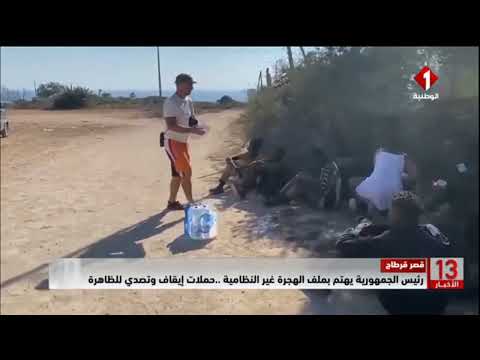 قصر قرطاج رئيس الجمهورية يهتم بملف الهجرة غير النظامية ... حملات إيقاف وتصدي للظاهرة