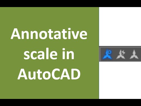 Understanding Annotative object and scales in AutoCAD